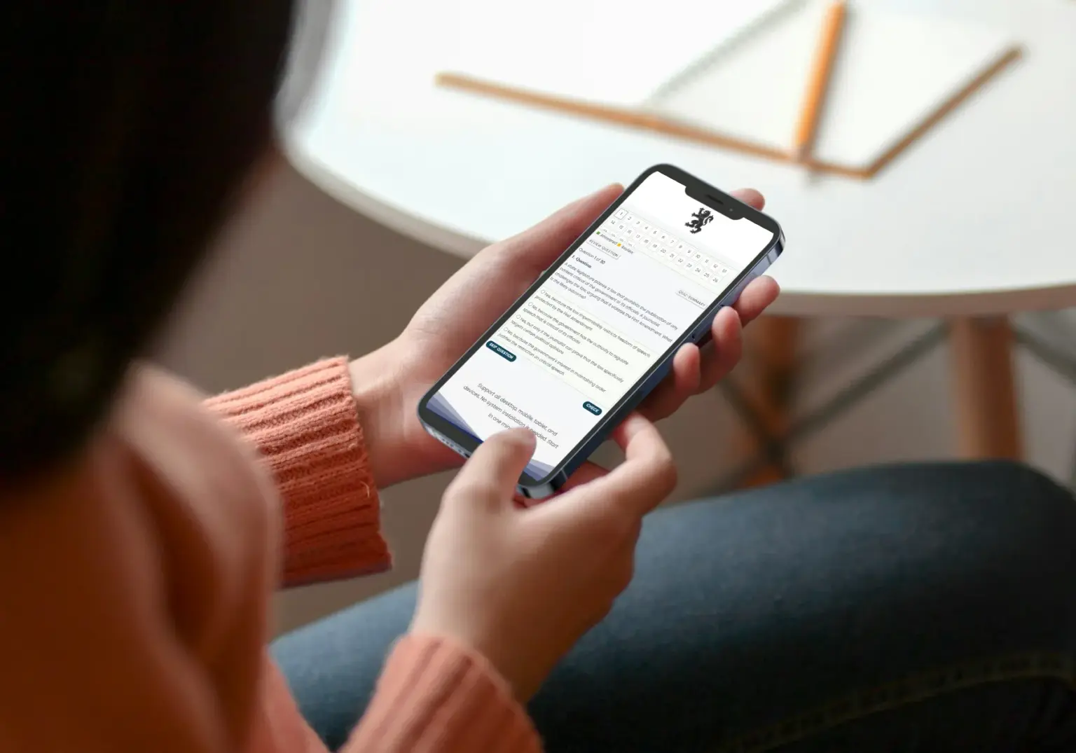 Restoration Cert Lab mobile study experience preview